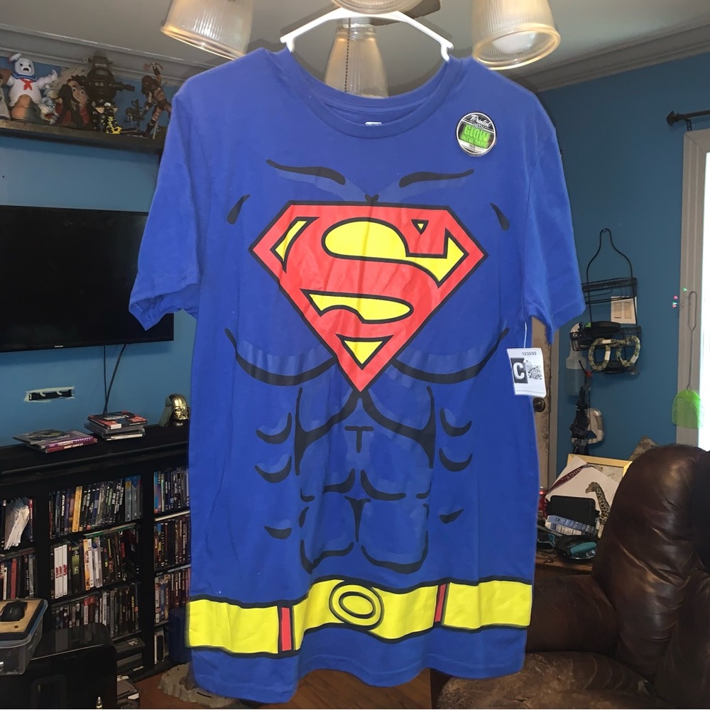 Superman shirt with Cape L